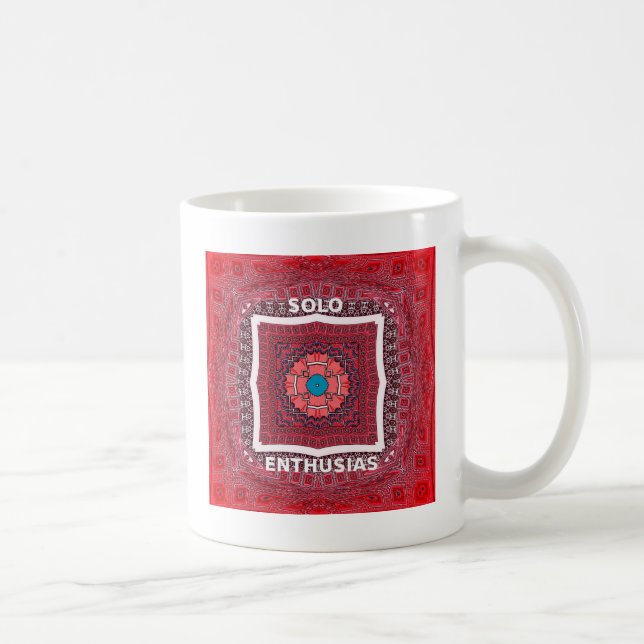 Mug Culture traditionnelle sindhi Ajrak Art Motif Impr (Droite)