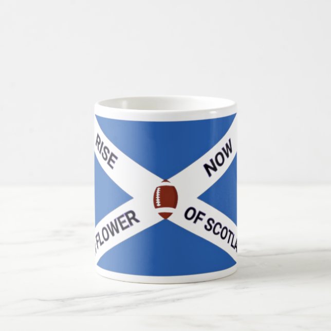 Mug Cup, Oh Flower Of Scotland Rise Now (Centre)