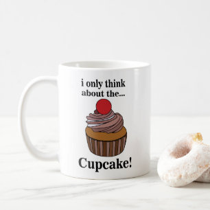Mug Cupcake Je ne pense qu'au Cupcake