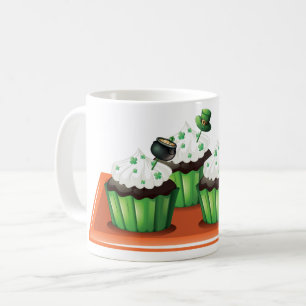 Mug Cupcake Jour de l'Saint Patrick