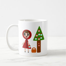 Mug Cupcake Tree and girl