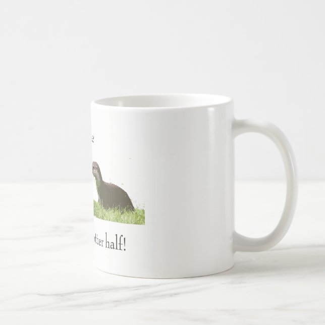 Mug Cupide loutre mi-muqueuse (Droite)