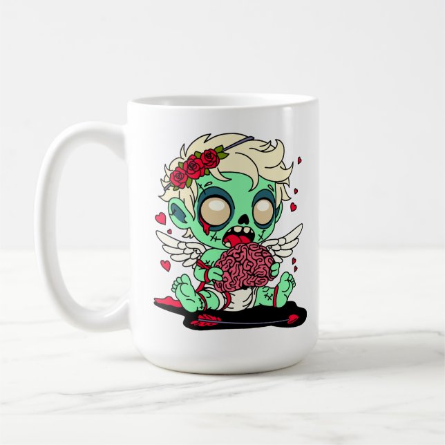 Mug Cupidon zombie (Gauche)