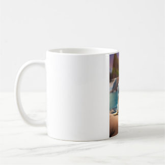 Mug Curieux Chipmunk Collecting Nuts - Inspiré par la 