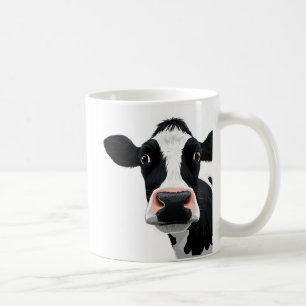 Mug Curiosité de vache en gros plan