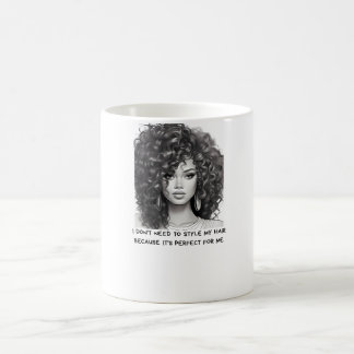 Mug Curly Brunette Beauté