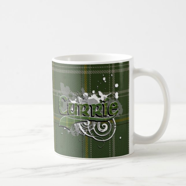 Mug Currie Tartan Grunge (Droite)