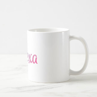 Mug Cursive élégant d'Alexa