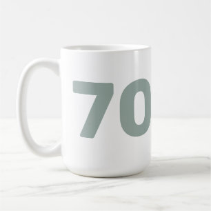 Mug Custom Age & Name Funny Senior Birthday