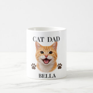 Mug Custom Cat Name Gift for Him Personalized Portrait