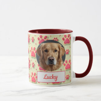 Mug Custom Chien Maman, Chien Papa, Personnaliser Cade
