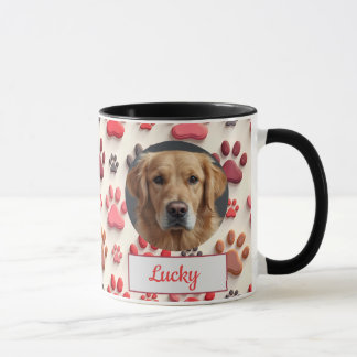 Mug Custom Chien Maman, Chien Papa, Personnaliser Cade