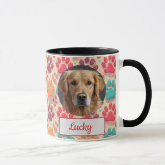 Mug Custom Chien Maman, Chien Papa, Personnaliser Cade