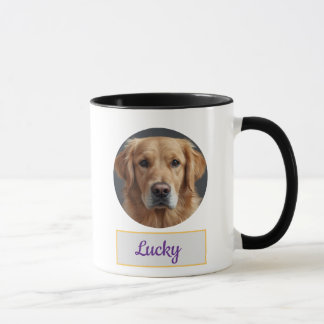 Mug Custom Chien Maman, Chien Papa, Personnaliser Cade