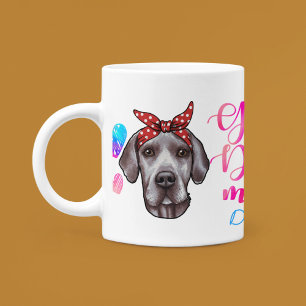 Mug Custom Great Dane Maman mignonne Amoureux des chie