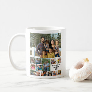 Mug Custom Modern Family 14 Photo Collage Modèle