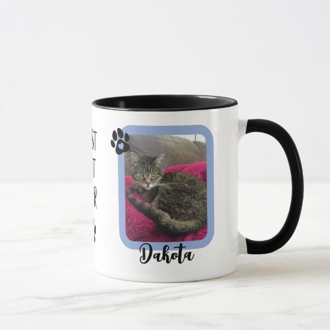 Mug Custom Photo Best Cat Ever (Droite)
