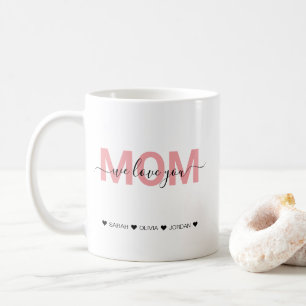 Mug Customisé Funny Meilleure maman Nutrition Faits Co