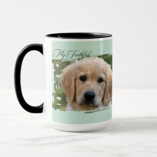 Mug Customizable Pet Photo - "My Faithful Friend" Tasse