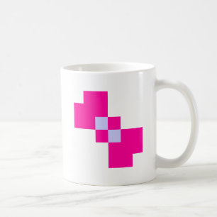 Mug Cute 8 bits Pixel Bow
