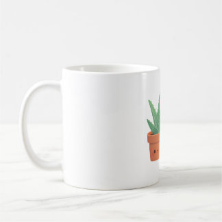 Mug Cute Aloe Vera, Aloe There Pun