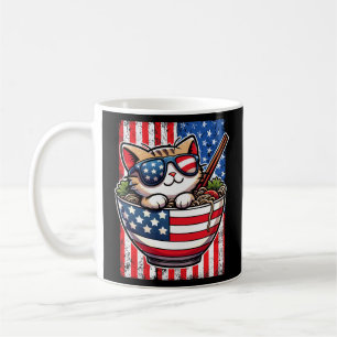 Mug Cute America Chat Mange Ramen