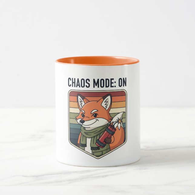 Mug Cute Angry Frog (Centre)