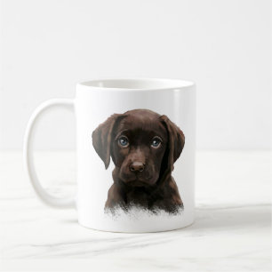 Mug Cute au chocolat Labrador