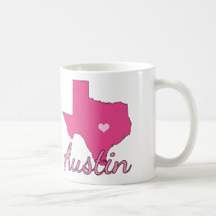 Mug Cute Austin Texas Girl Rose