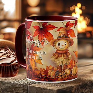 Mug Cute Autumn Magique Leaf Thanksgiving
