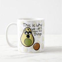 Cute Avocado C'est pourquoi nous ne pouvons pas av