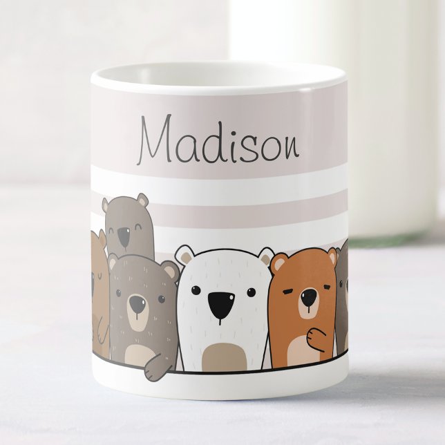 Mug Cute Bears Personnalisé (Créateur téléchargé)