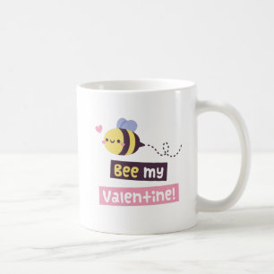Mug Cute Bee My Valentine, Love Confession