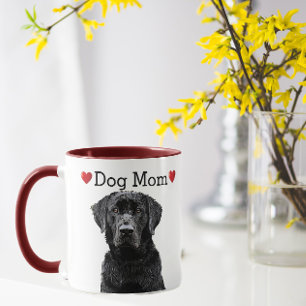 Mug Cute Black Lab Coeur Chien Maman Chiot