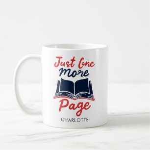 Mug Cute Bookworm Author Gag personnalisé