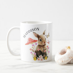 Mug Cute bouillie lapin d'aquarelle