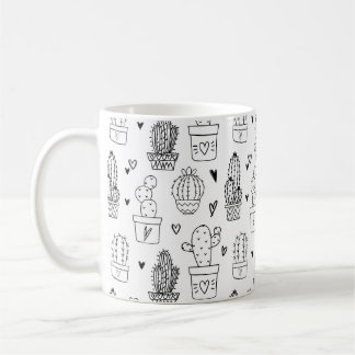Mug Cute Cactus Succulent Jardin Plante Botanique