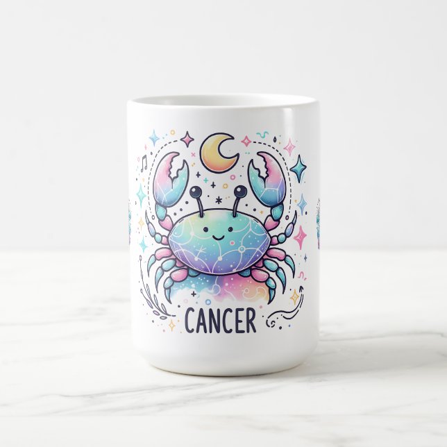 Mug Cute Cancer Zodiac Crab Astrology Sign (Centre)
