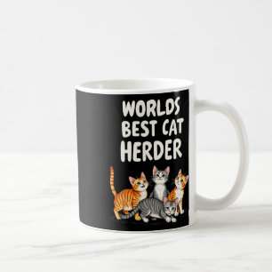 Mug Cute Cat Maman Mondes Meilleur Herder de Chat Drôl