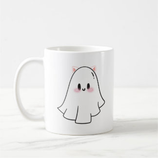 Mug Cute chat fantôme