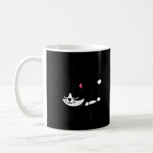 Mug Cute Chat Noir Snacks Naps Drôle Dire Animal Lov