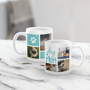 Mug Cute Chien Maman Animal de compagnie Photo Collage