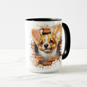 Mug Cute chipe de Corgi