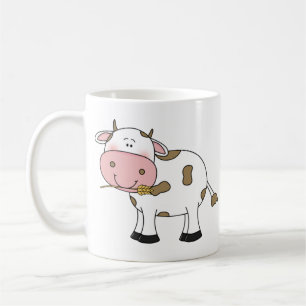 Mug Cute Cow Design adorable d'art animal de ferme pou