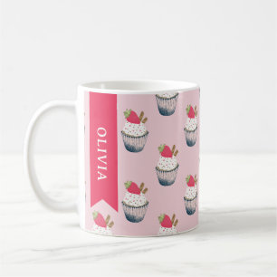 Mug Cute Cupcake Dessert personnalisé