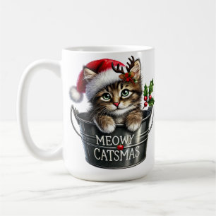 MUG CUTE CUTE CUTE NOËL CUISINE DANS UNE COUPE TIN DE