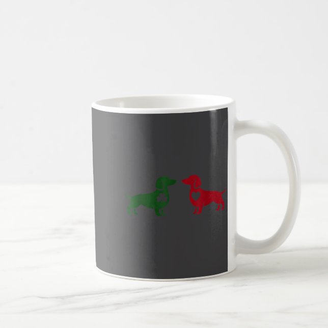 Mug Cute Dachshund Valentines Patrick's Day Lover Dog  (Droite)