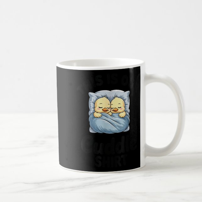 Mug Cute Duck Couple This Is Our Cuddle  (Droite)