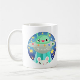 Mug Cute Espace Créature Et Lapin Lapin Lapin