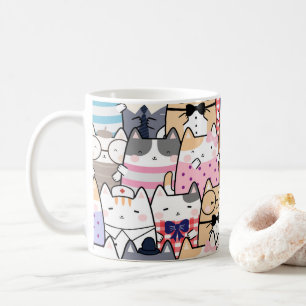 Mug Cute et coloré Kawaii Motif de chat
